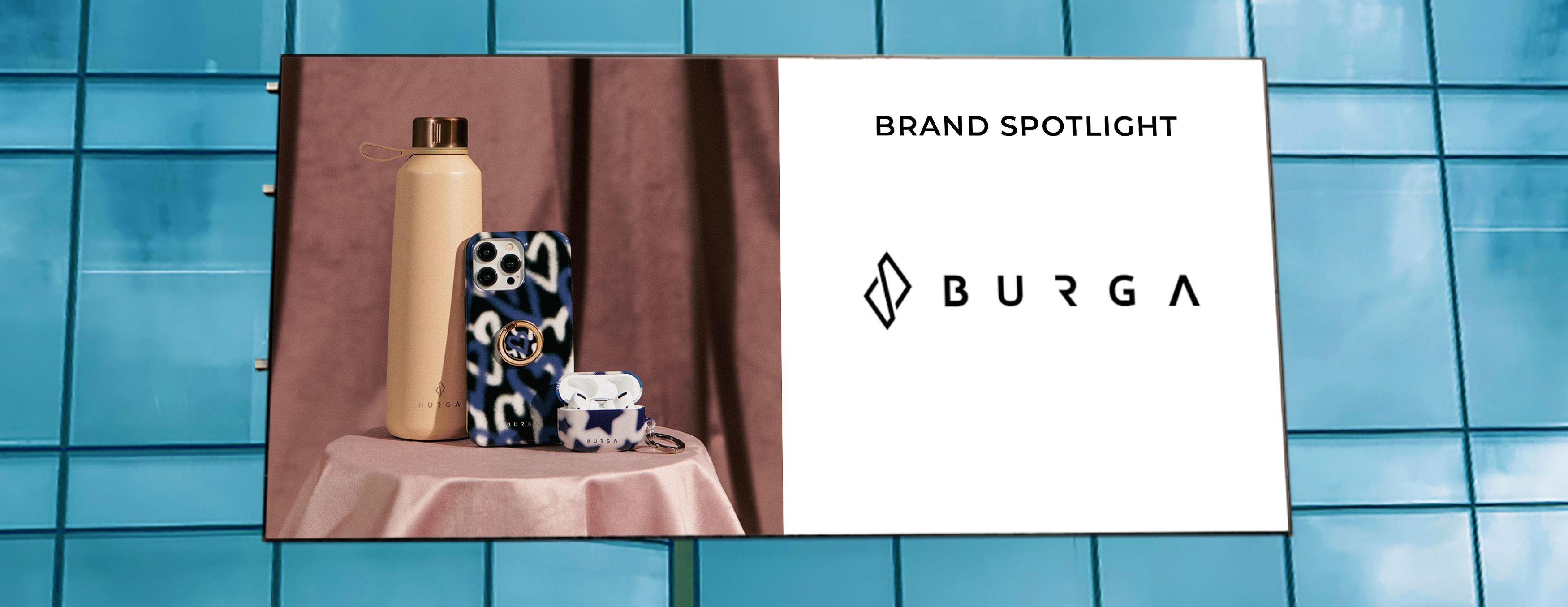 BURGA brand spotlight blog banner