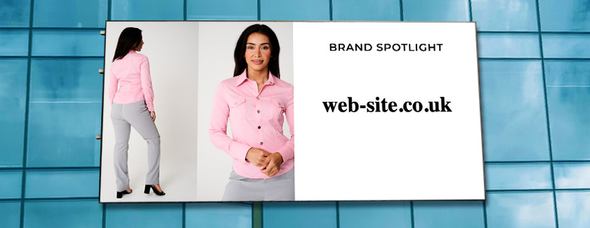 web-site brand spotlight blog banner