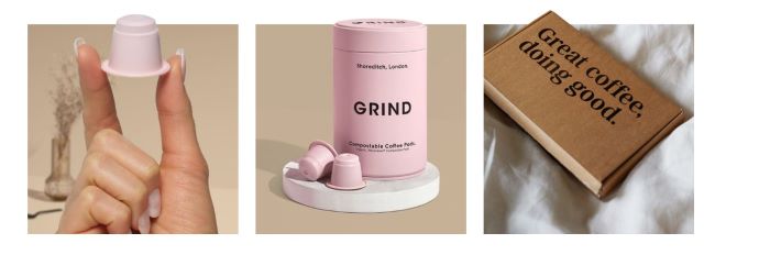 Coffee products and subscriptions at Grind UK