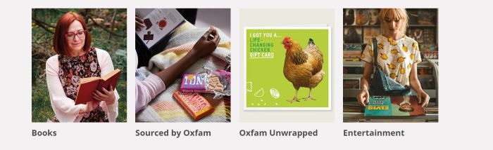 Oxfam Online Shop charity gifts