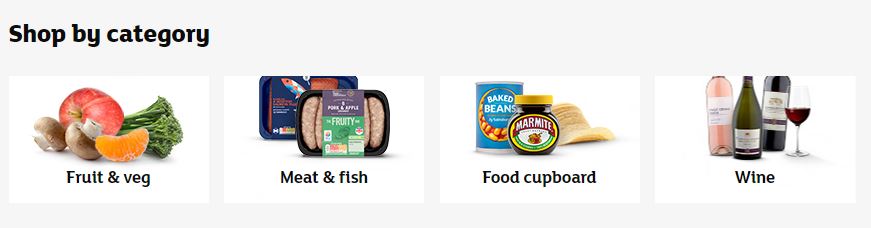 Sainsbury's Homepage