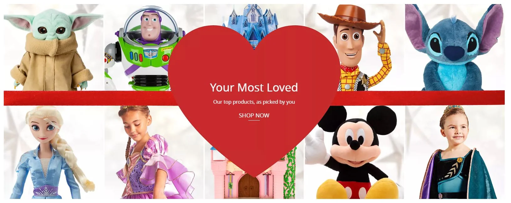 Disney Store Homepage