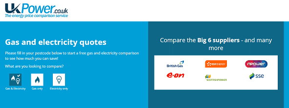 UK Power Energy Comparison