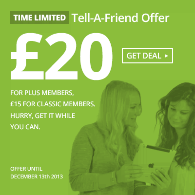 Tell-a-Friend bonus