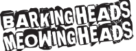 Barking Heads & Meowing Heads Logo