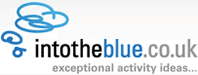 Into the blue Logo