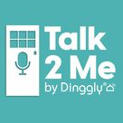 Dinggly Talk2Me logo