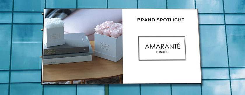 Amarante London Brand Spotlight Blog Banner